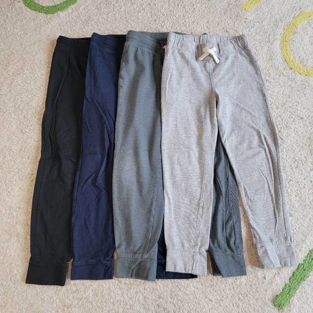 Old Navy Unisex French Terry Jogger Sweatpants for Toddler (Lot of 4), 5T